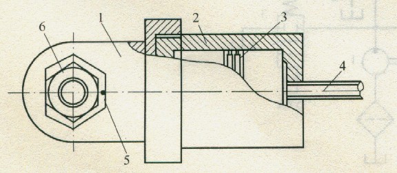 劈螺母工具工作部分的結(jié)構(gòu)示意圖
