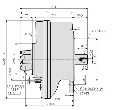 AKS7擺缸液壓馬達
