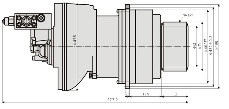 液壓回轉(zhuǎn)傳動裝置