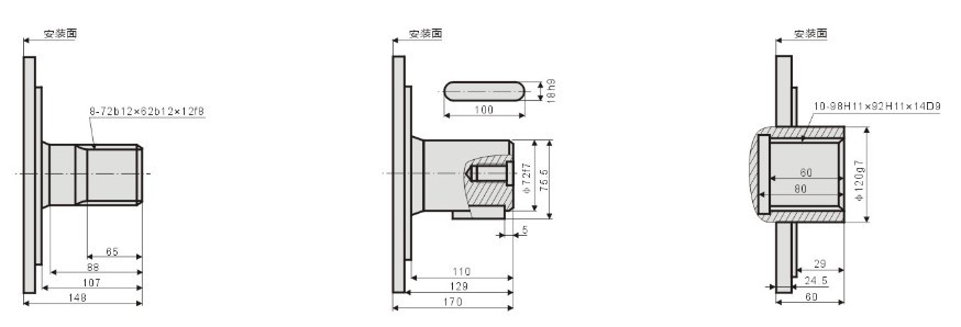 YLM16外五星液壓馬達(dá)