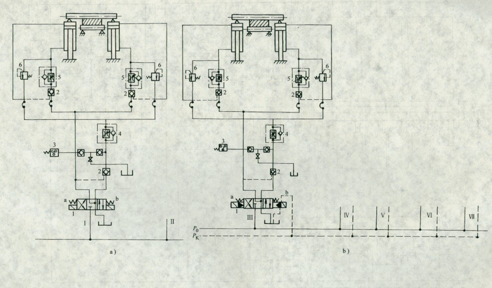 連鑄設(shè)備集中能源液壓系統(tǒng)圖